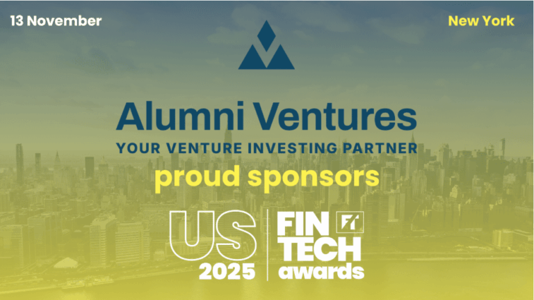 Alumni Ventures are proud to sponsor the US FinTech Awards!