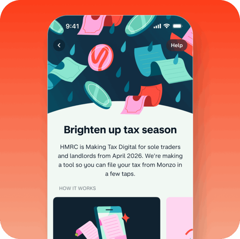 Monzo simplifies Making Tax Digital with built-in tax filing tool, powered by Sage