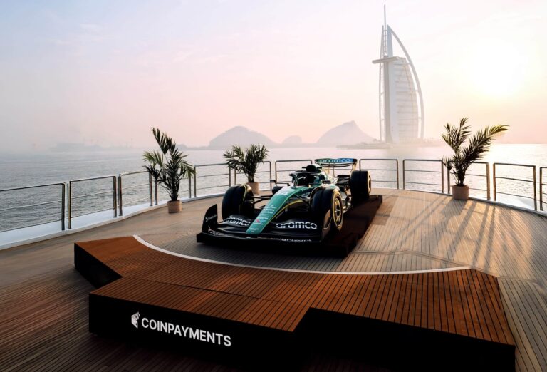 COINPAYMENTS becomes Global Partner of Aston Martin Aramco Formula One™ Team