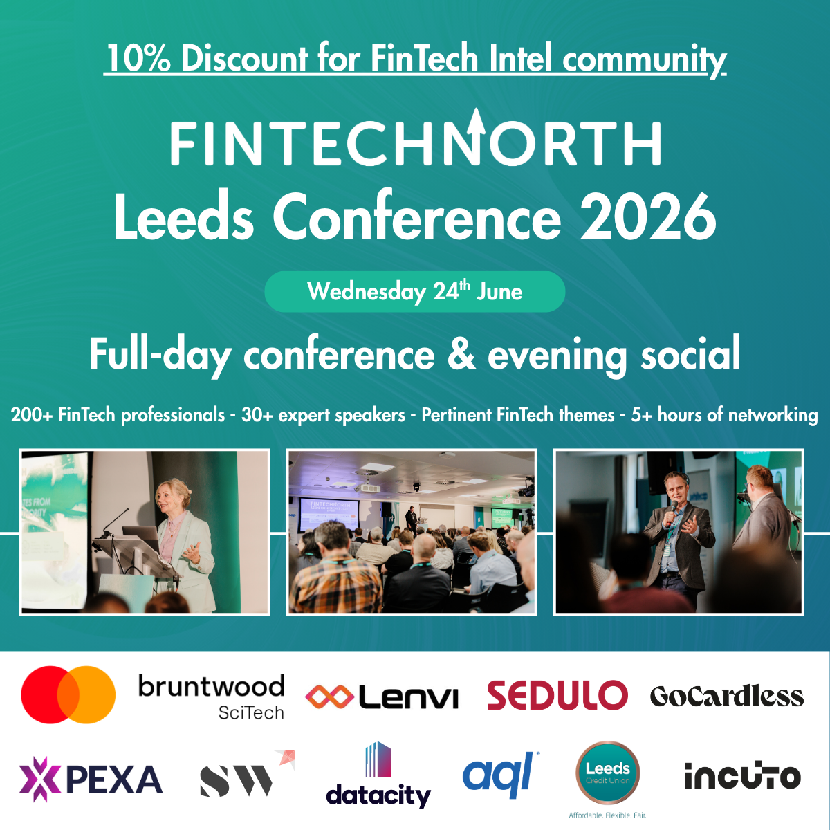 10% discount FinTech Intel