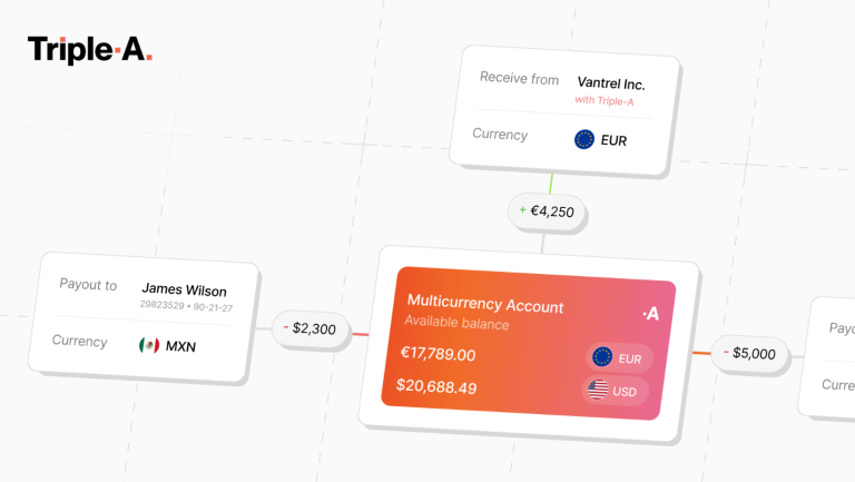 Money 20/20: Triple-A Launches Multicurrency Accounts with Direct Access to Stablecoin Rails